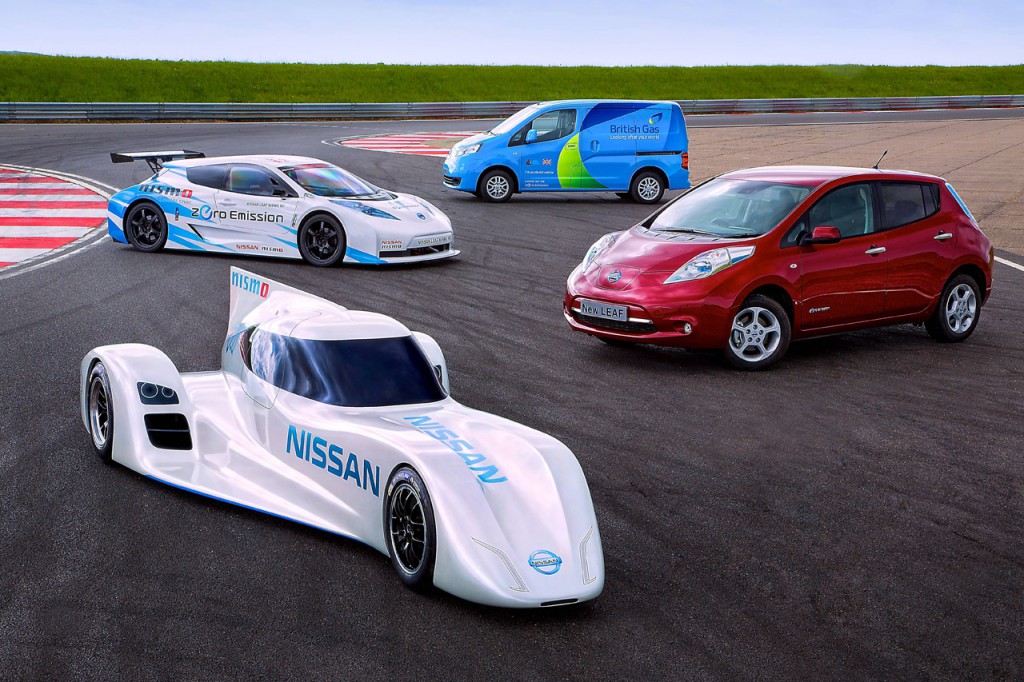 Das Elektroauto Nissan ZEOD RC erreicht laut Nissan über 300 km/h. Bildquelle: Nissan